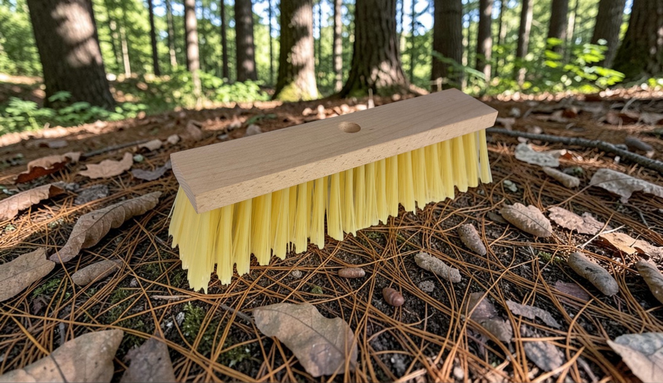 Microvrije plastic bezem