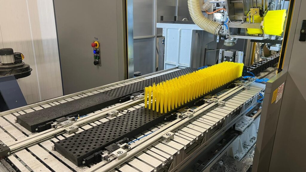 Foto - Borstelplaten voor het veilig verplaatsen van zware en kwetsbare producten